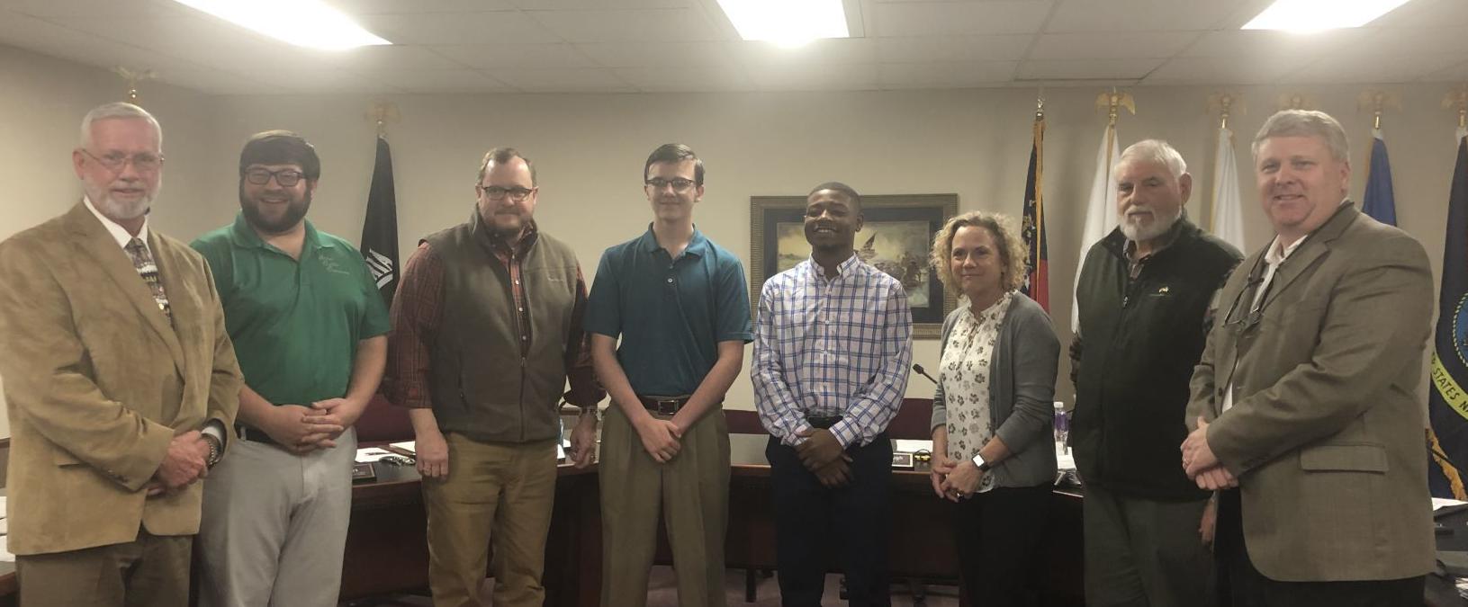 Adams, Nelson recognized by BOC